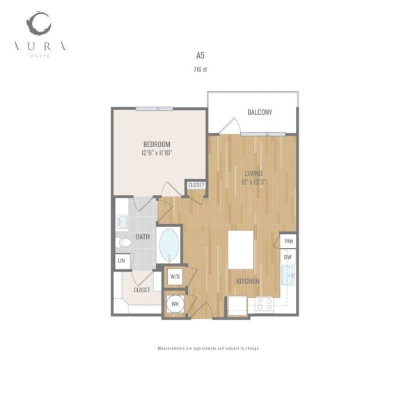 Centric One90 Apartments A5 Floor Plan