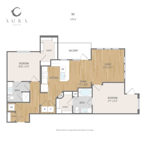 Centric One90 Apartments B4 Floor Plan