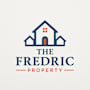 A logo for "The Fredric Property" featuring a house.