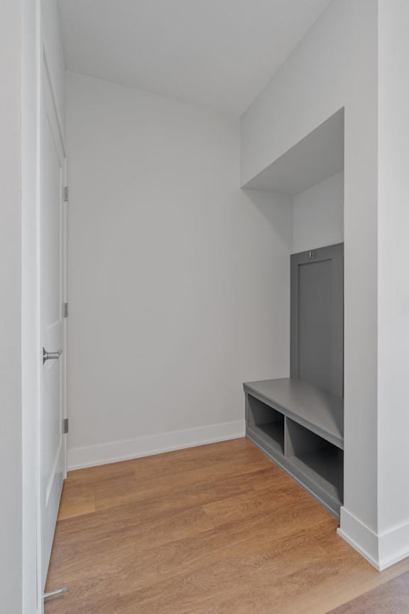 Entryway with Built-In Bench
