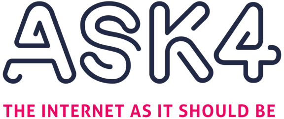 The image shows a series of distorted letters and numbers, including 'A', 'S', 'K', and '4', in a neon-like color scheme.