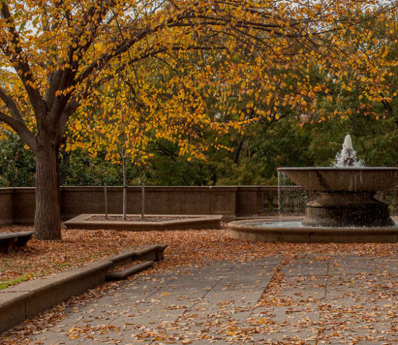 Meridian Hill fountain in Washington DC