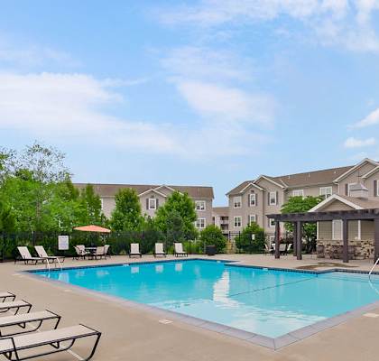 Outdoor Pool with Sundeck