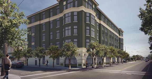 Building at Grand and Linden Family Apartments, South San Francisco