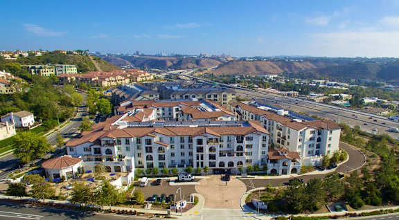 Aerial View at Torrey Gardens Apartments, California, 92130