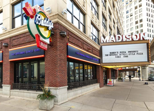 street shop at 1525 Broadway, Detroit, MI
