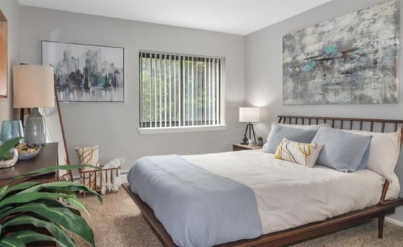 Comfortable Bedroom at ReNew Aurora, Illinois