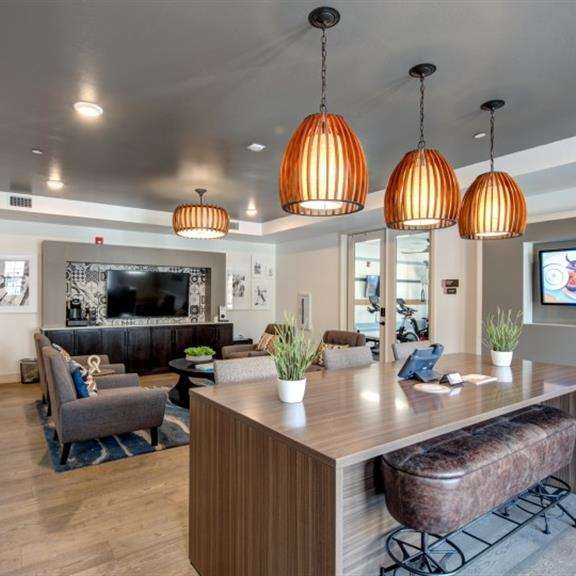 Los Carneros Living Room at Arrive Los Carneros Apartments, Goleta, 93117