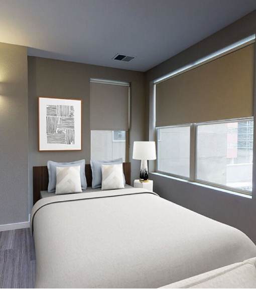 Large Bedroom at The Logan Apartments, Denver Colorado