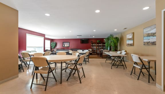 Activity Room at Hickory Village
