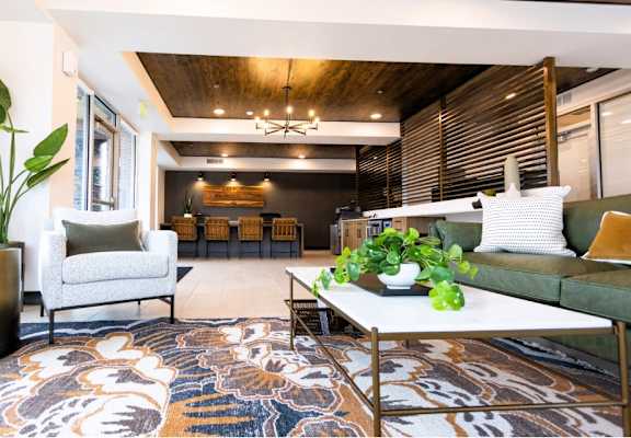 Building Lobby at Lotus Riverwalk Apartments, Ogden, UT