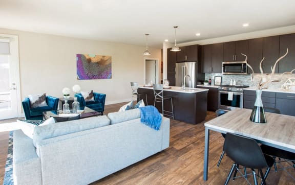 Open Floor Plans at Union West Apartments in Lakewood, CO