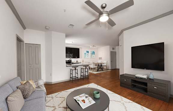 Upgraded garden suites with granite countertops