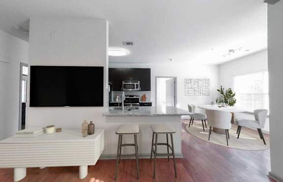 Spacious living areas
