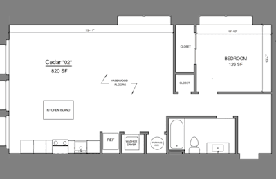  Floor Plan Cedar