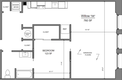  Floor Plan Willow