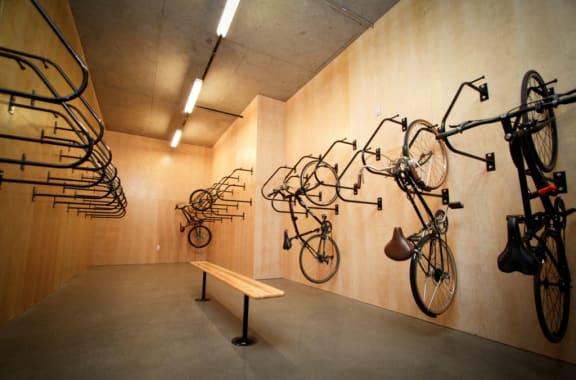 Indoor Bike Storage at Pine Minor, Seattle, 98101