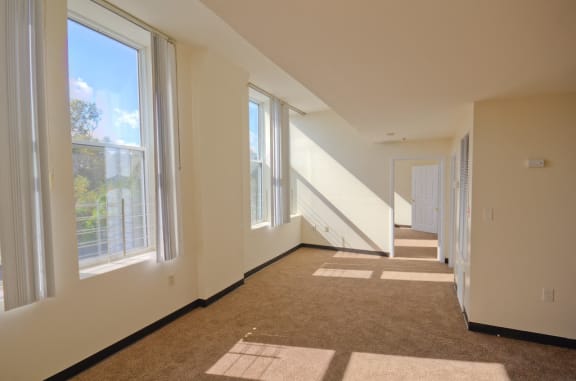 Living Room with carpet