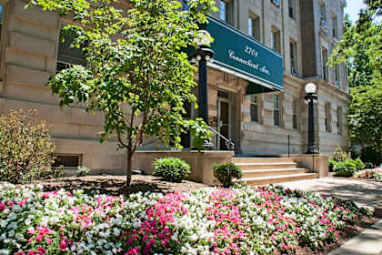 A building with a sign that says "2705 Communication".