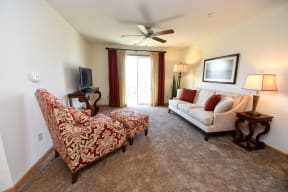 Spacious Living Room