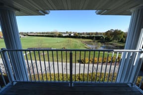 Spectacular views from your balcony