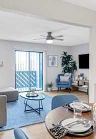 Dining And Living Area View  at The Beacon, Alabama, 35816