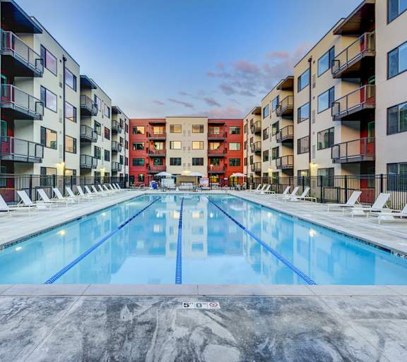 Pool View at The Zeller, Salt Lake City, UT, 84115