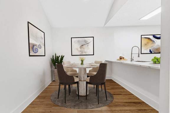 Dining Room at Woodlyn on the Green Apartment Homes, Cary, NC