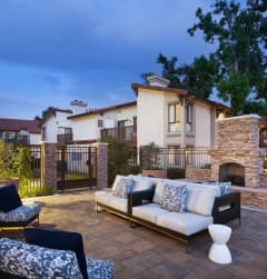 Outdoor Patio at The Bryant Apartments at Yorba Linda, Yorba Linda, 92887