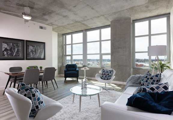 Chair at Aqua Via Apartments, Oakland, CA