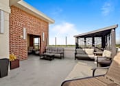 Thumbnail 48 of 49 - Patio with couch and chairs at 200 City View, Provo, UT