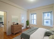 Thumbnail 9 of 13 - Light Filled Bedrooms at The Regent, Brookline, 02446