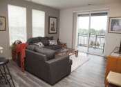 Thumbnail 13 of 17 - Living room in 1 bedroom apartment