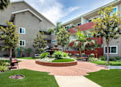 Thumbnail 18 of 69 - Beautiful Courtyard Seating at Lombardi Apartments, Woodland Hills, 91367