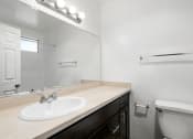 Thumbnail 29 of 41 - West Hills apartments bathroom vanity