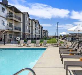 Balcony at The Expo Apartments, Billings, Montana