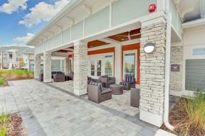 our apartments showcase a beautiful screened in porch