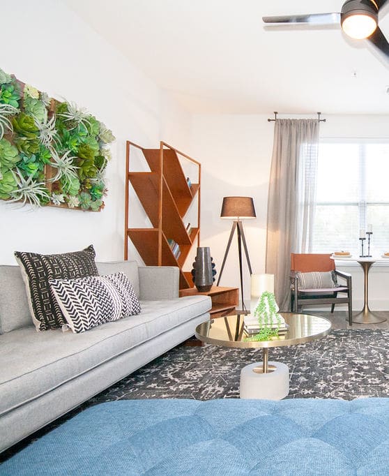 Spacious Living Area at Glenwood Park Lofts, Atlanta, GA, 30316