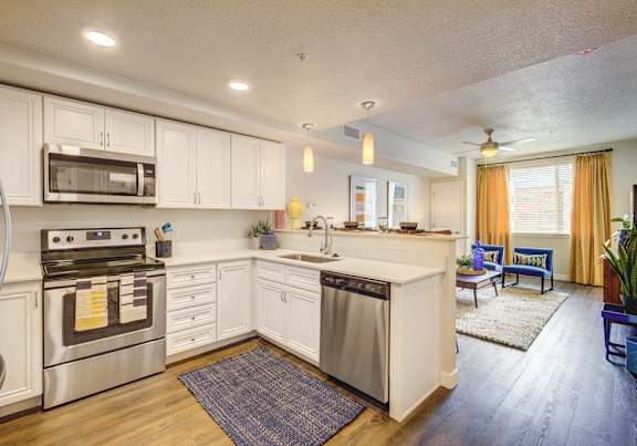 Kitchen And Living at The Zeller, Utah