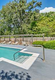 Swimming Pool in the Backyard at Springwood Townhomes, Tallahassee, FL, 32303