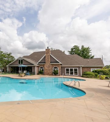 the enclave at homecoming terra vista swimming pool at Elme Marietta Apartments, Marietta, GA, 30067