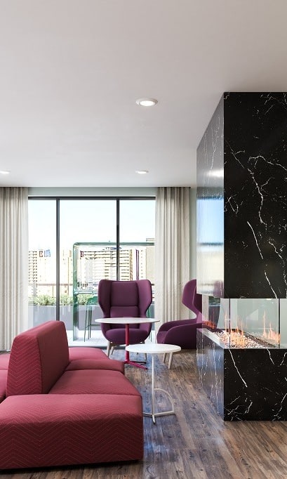Community Clubhouse at 23rd Place Apartments, Chicago, Illinois