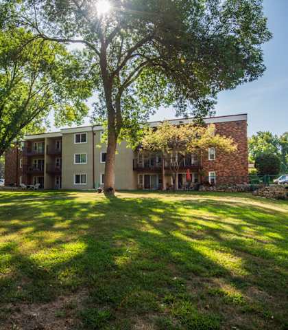exterior view of the flats apartments