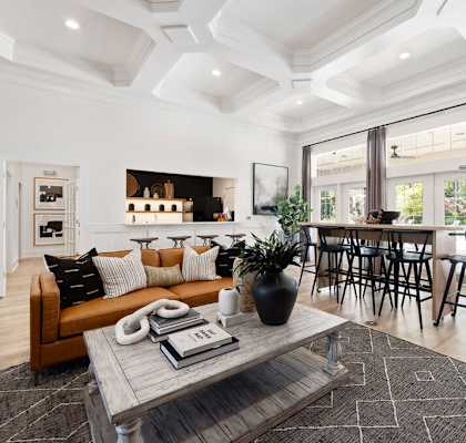 the living room | nathan homes