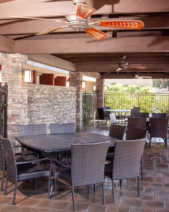 Lounge Area at Country Village Apartments, Jurupa Valley, CA 91752