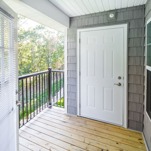 Balcony View at Merion Stratford Apartment Homes, Stratford, CT, 06614