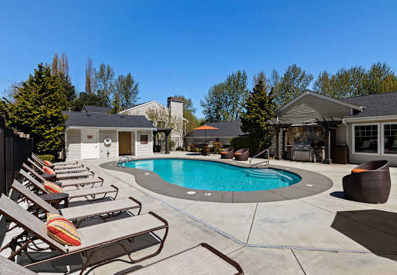 take a dip in the pool at villas at houston levee west apartments in cord
