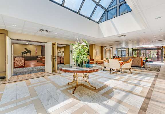 Community Lounge area at Park Tower - 55+ Active Adult Apartments, Lauderhill