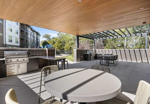 Apartment Patio at Lotus Riverwalk Apartments, Ogden