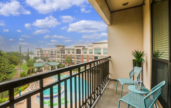 Balcony And Patio at Imperial Lofts, Sugar Land, Texas